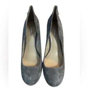 NWT BCBGeneration Gray Suede Heels